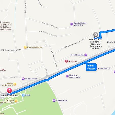 Freddo Apartment - Coral Residence Complex With Parking & Pool Varna ภายนอก รูปภาพ