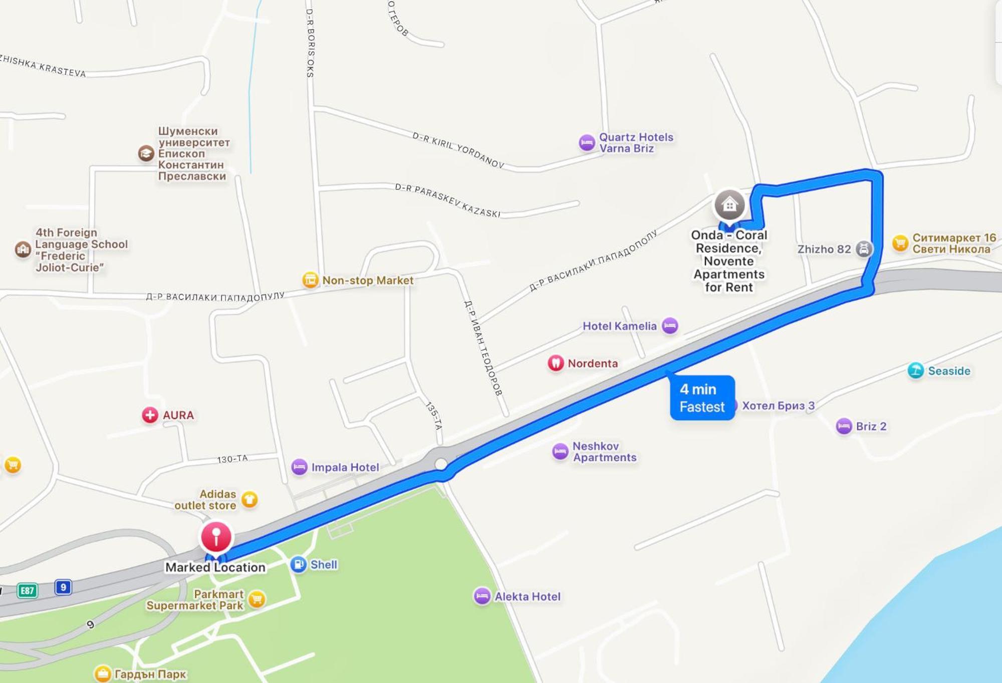 Freddo Apartment - Coral Residence Complex With Parking & Pool Varna ภายนอก รูปภาพ